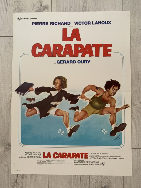 Affiche originale de cinéma La carapate