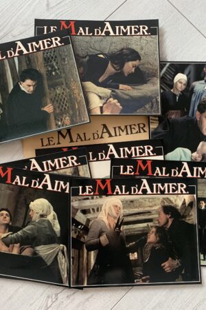 Jeu de photos d'exploitation originales de cinéma Le mal d’aimer