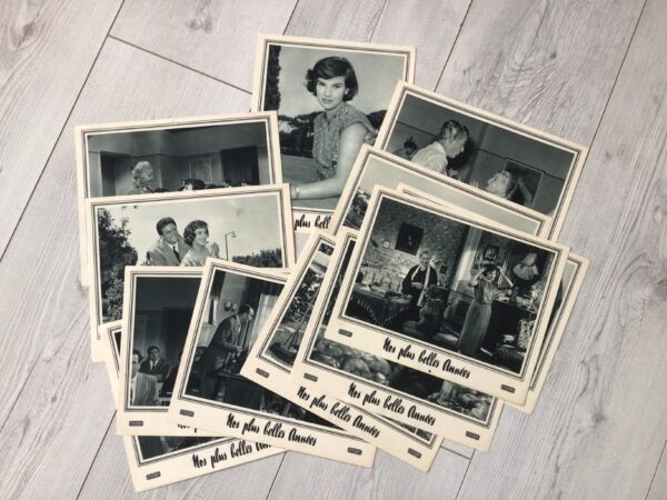 Jeu de photos d'exploitation originales de cinéma Nos plus belles années