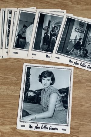 Jeu de photos d'exploitation originales de cinéma Nos plus belles années
