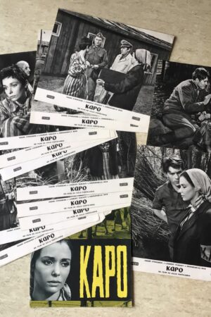 Jeu de photos d'exploitation originales de cinéma Kapo