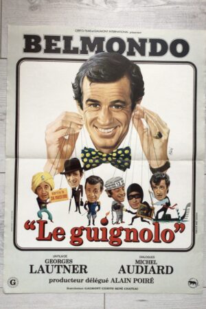 Affiche originale de cinéma Le guignolo