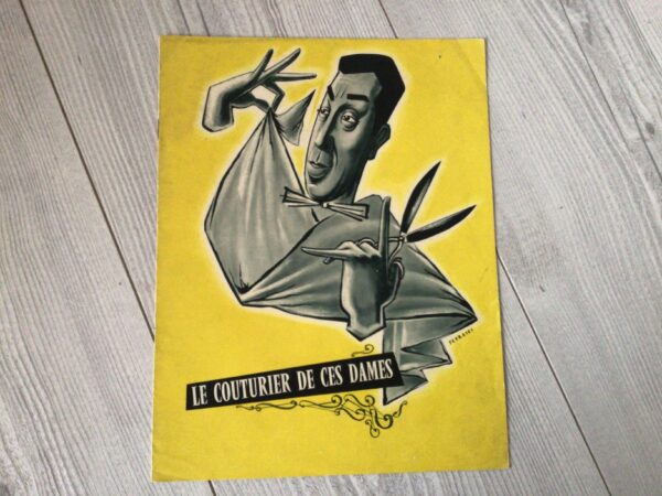 Dossier de presse original de cinéma Le couturier de ces dames