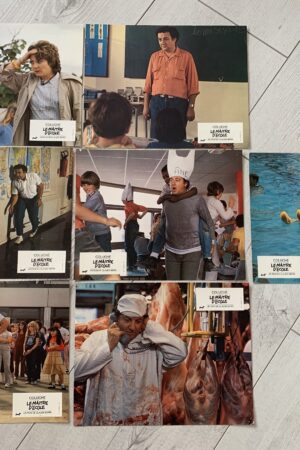 Jeu de photos d'exploitation originales de cinéma Le maître d'école