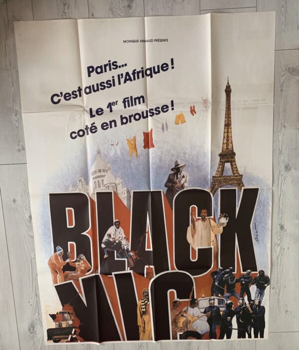 Affiche originale de cinéma Black Mic Mac