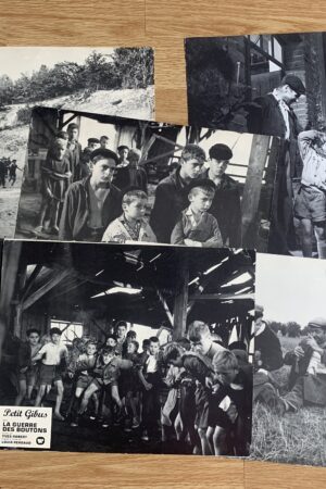 Jeu de photos d'exploitation originales de cinéma La guerre des boutons