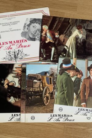 Jeu de photos d'exploitation originales de cinéma Les mariés de l’an deux