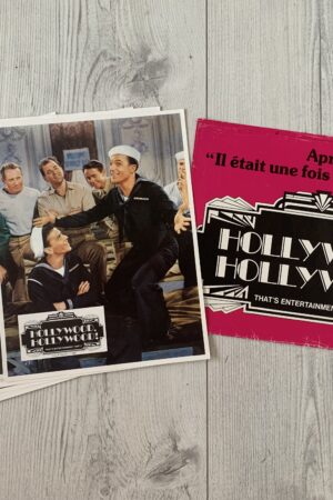 Jeu de photos d'exploitation originales de cinéma Hollywood Hollywood