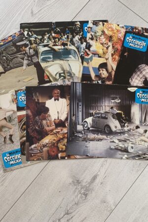 Jeu de photos d'exploitation originales de cinéma La Coccinelle à Mexico