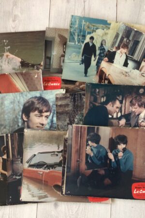 Jeu de photos d'exploitation originales de cinéma La curée