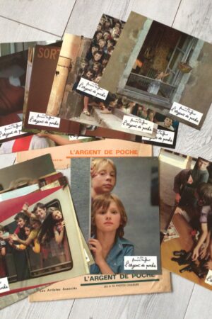 Jeu de photos d'exploitation originales de cinéma L'argent de poche