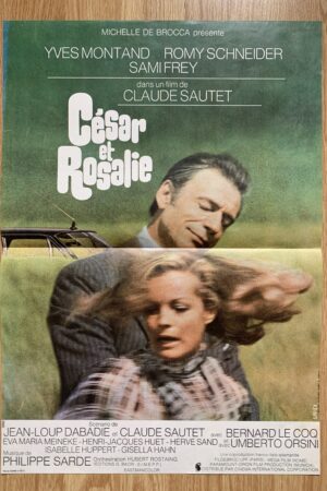 Affiche originale de cinéma César et Rosalie