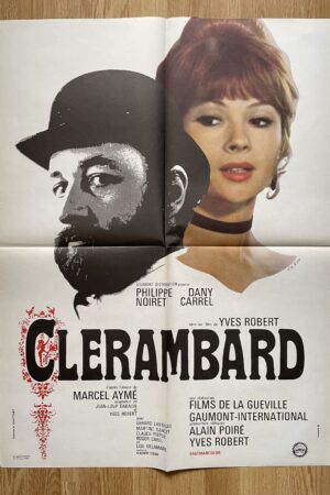 Affiche originale de cinéma Clérambard
