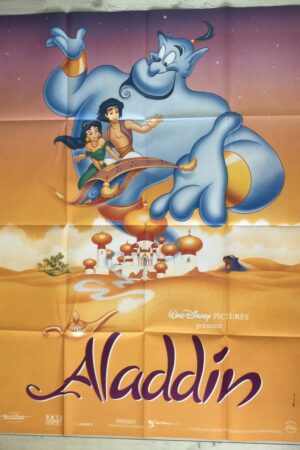 Affiche originale de cinéma Aladdin