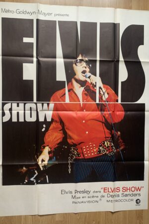 Affiche originale de cinéma Elvis Show