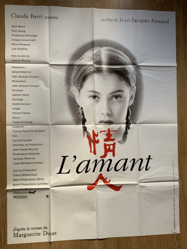 Affiche originale de cinéma L’amant