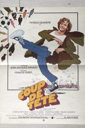 Affiche originale de cinéma Coup de tête