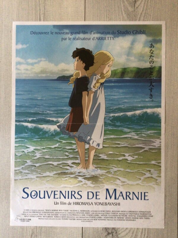 Affiche originale de cinéma Souvenirs de Marnie