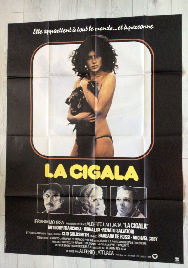 Affiche originale de cinéma La cigala