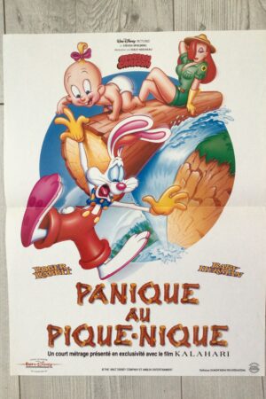 Affiche originale de cinéma Panique au pique-nique