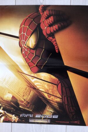 Affiche originale de cinéma Spiderman twin towers