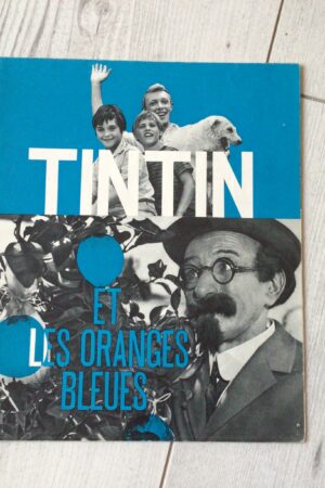 Dossier de presse original de cinéma Tintin et les oranges bleues #1