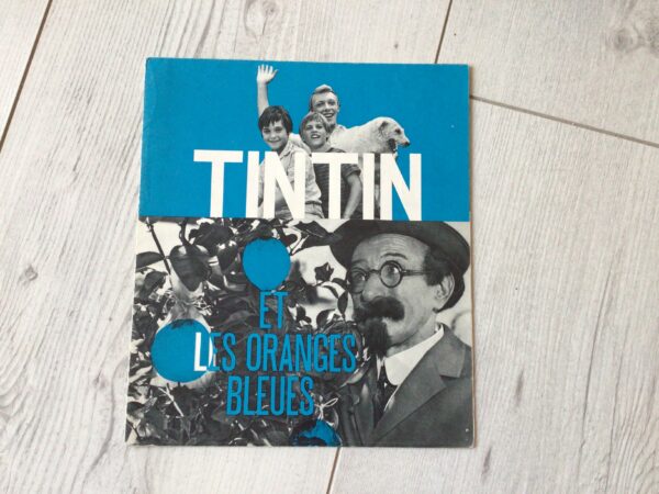 Dossier de presse original de cinéma Tintin et les oranges bleues #1