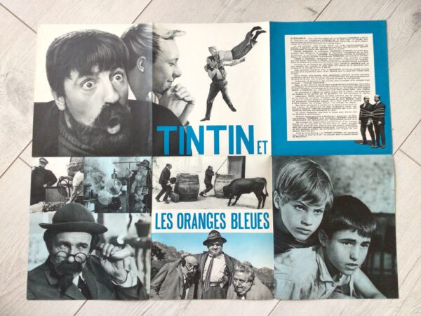 Dossier de presse original de cinéma Tintin et les oranges bleues #3