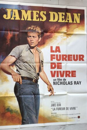 Affiche originale de cinéma La fureur de vivre