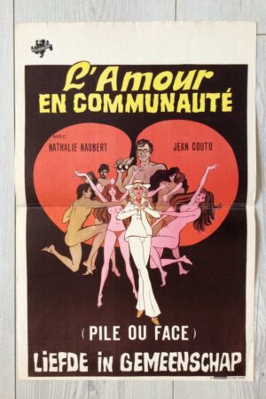 Affiche originale de cinéma L'amour en communauté