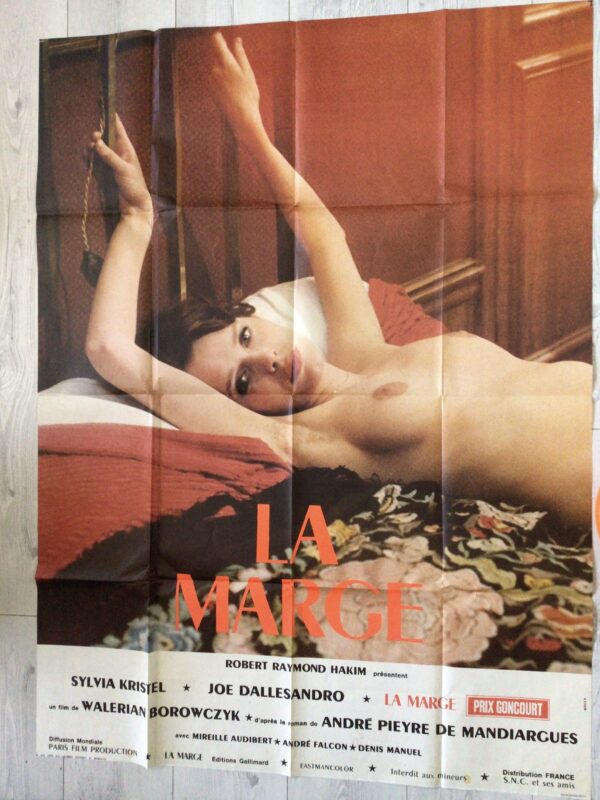 Affiche originale de cinéma La marge modèle B