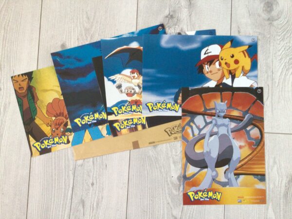 Jeu de photos d'exploitation originales de cinéma Pokémon le film