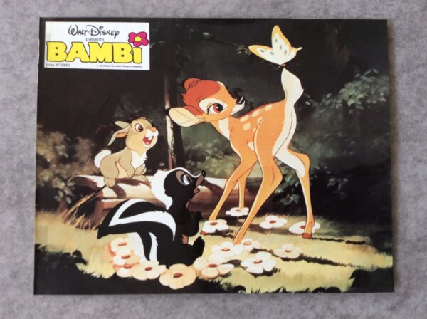 Photo d'exploitation originale de cinéma Bambi