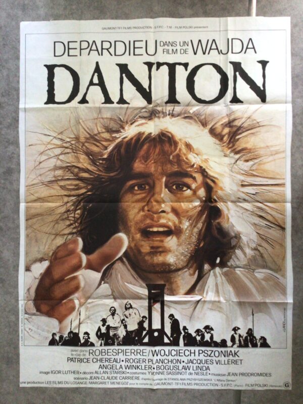 Affiche originale de cinéma Danton