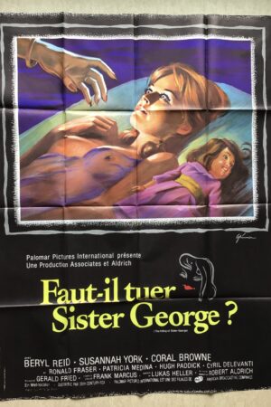 Affiche originale de cinéma Faut il tuer Sister George