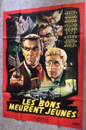 Affiche originale de cinéma Les bons meurent jeunes