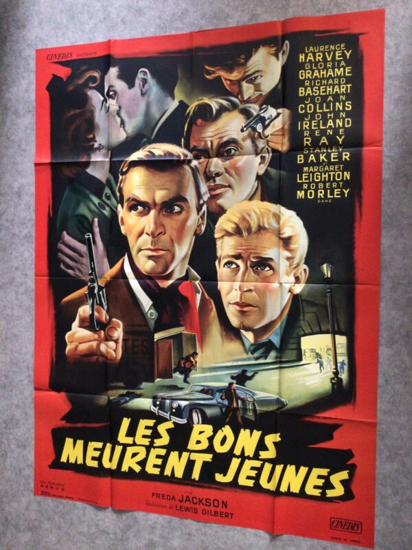 Affiche originale de cinéma Les bons meurent jeunes