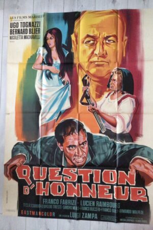 Affiche originale de cinéma Questions d'honneur