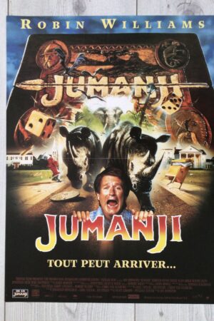 Affiche originale de cinéma Jumanji