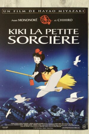 Affiche originale de cinéma Kiki la petite sorcière