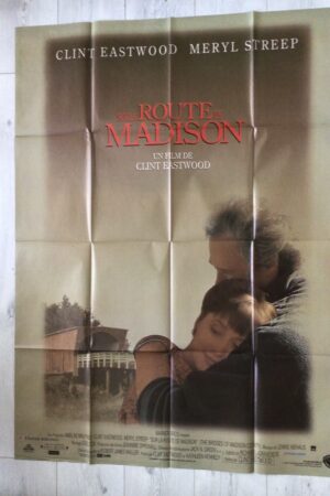 Affiche originale de cinéma Sur la route de Madison