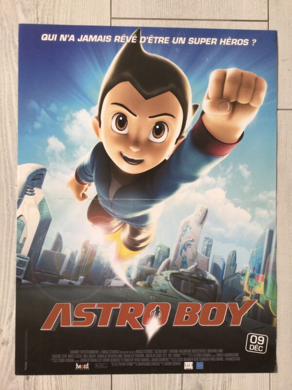 Affiche originale de cinéma Astro Boy