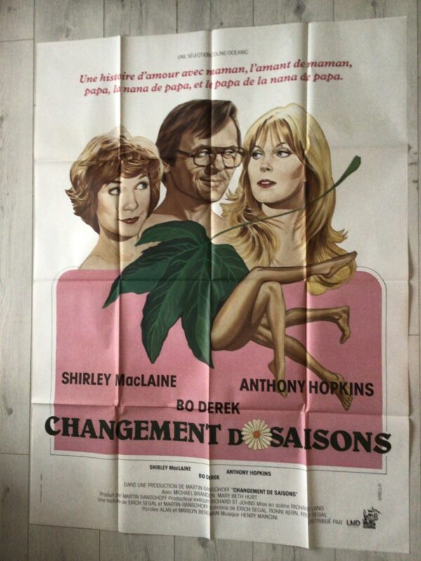 Affiche originale de cinéma Changement de saisons