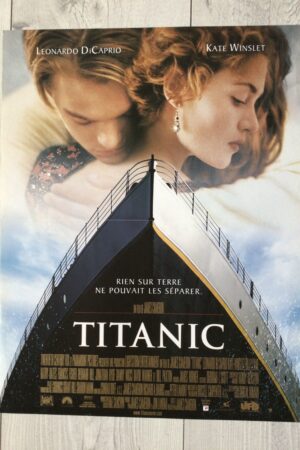 Affiche originale de cinéma Titanic