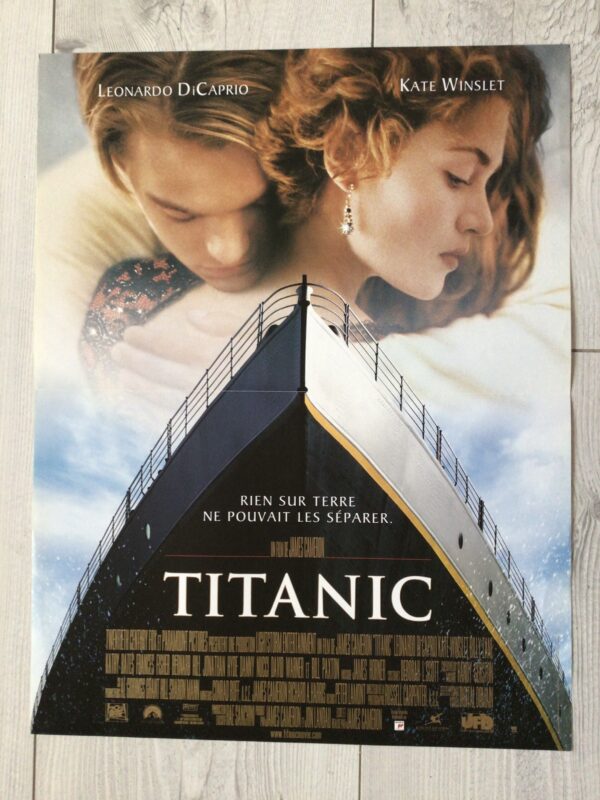 Affiche originale de cinéma Titanic