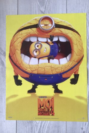 Affiche originale de cinéma Moi, moche et méchant 4