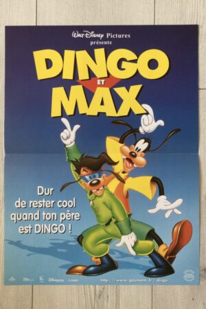 Affiche originale de cinéma Dingo et Max