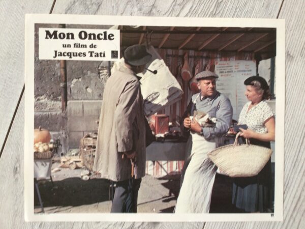 Photo d'exploitation originale de cinéma Mon oncle