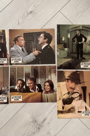 Jeu de photos d'exploitation originales de cinéma Le retour de la panthère rose