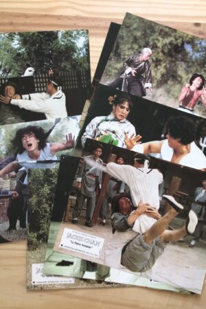 Jeu de photos d'exploitation originales de cinéma La hyène intrépide